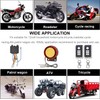 Snlazp Motorcycle Anti-Theft Alarm Security System, Control Engine Start Bike