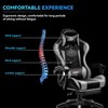 Comfortable and Soft Stylish Gaming Chairs, Height Adjustable, Gamer Chairs