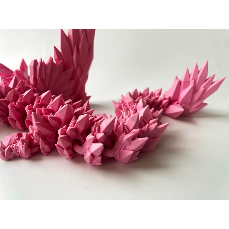 Big Pink Winged Premium Dragon