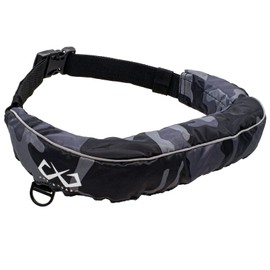 JES-BASARO B-Life-Jac-Mf-MN/AT Life Jacket, Manual Inflatable, Waist Fit, Draping Design, Fishing, Adults, Children, Men's, Women's, Sizes 27.6 - 55.1 inches (70 - 140 cm), Japanese Manufacturer (English Language Not Guaranteed) Includes CO2 High Compres