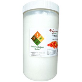 Essential Depot Ascorbic Acid Powder - Vitamin C - 2.2 lbs - 1 KG - USP - Safety Sealed HDPE Container with Resealable Cap