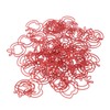 100 Pcs Paper Clip Cute Fruit Shaped Electroplated Metal Decorative