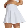 Willit Women's Tennis Skirts High Waisted Athletic Running Skorts Skirts