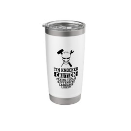 Sheet Metal Worker Tin Knocker Stainless Steel Insulated Tumbler