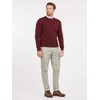 Barbour MKN0844 Harren XL Crew Neck Knitwear, red