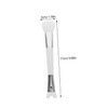 IWOWHERO 2pcs Dual-end Nose Contour Brush Soft Bristle Highlighter U-shaped