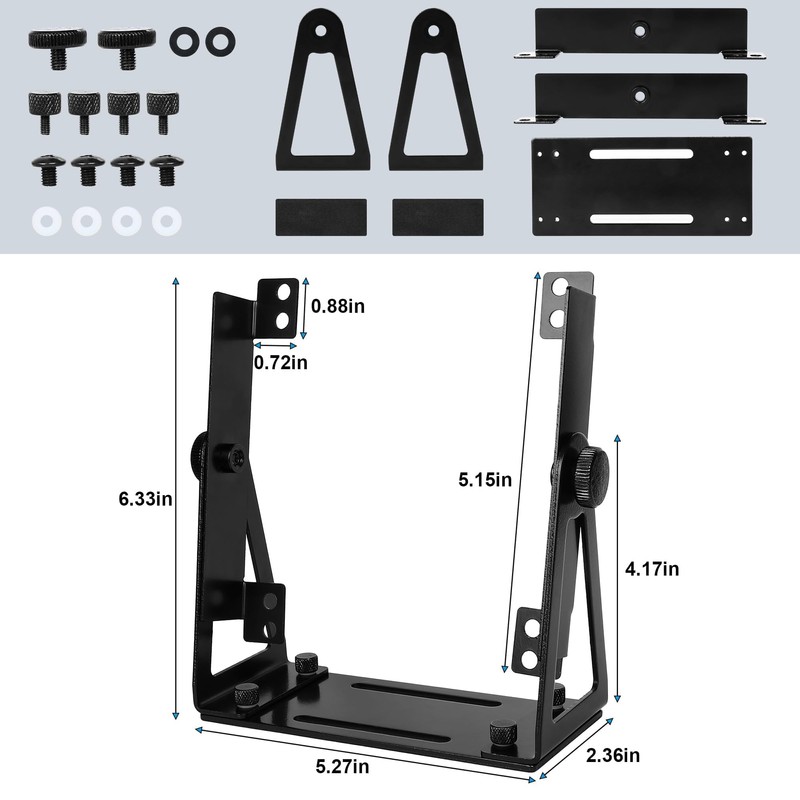 VORZOKISPL Computer Fan Stand - 120mm 140mm PC Fan Desk