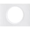 Vent Systems 6" Inch White Plastic Duct Connector Male-Fit Flange