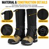 Waterproof Hiking Leg Gaiters for Snow, Sand and Mud Protection,