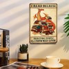Dragon Decor book Sign Metal Wall - It's Not Hoarding
