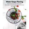 Wokdada Sink Drain Strainer, Reversible No Clog Mesh Kitchen Sink