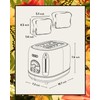Hazel Quinn X Eduardo Recife Collaboration 2-Slice Retro Toaster, 6