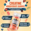Fruvitanova Creatine Monohydrate Gummies - 5000mg per Serving, Fruit Flavor