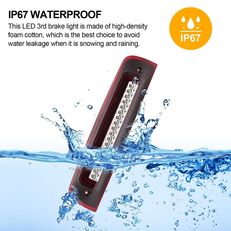 Mynoway LED 3rd Brake Light Compatible with Ram 1500 2500