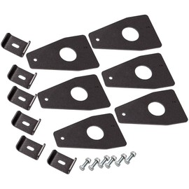 MaXpeedingrods 6Pcs Universal Car Roof Rack Gutter Mounts Kit