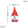 Stickerscape Christmas Gonks Window Stickers (Gnomes)| Christmas Window Decorations to