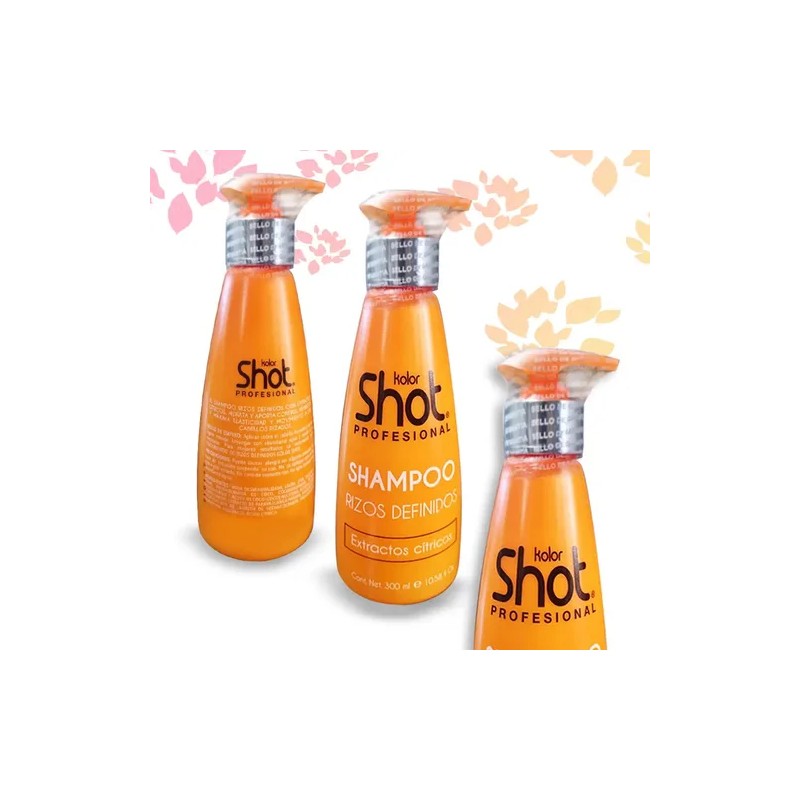 Shampoo Rizos Definidos Sin Sal Con Aceite De Coco Para