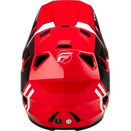 Fly Racing Rayce MTB/BMX Bicycle Helmet (Red/Black/White, X-Large)