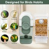 Lemtrflo No Mess Bird Feeder & Water Dispenser Set -