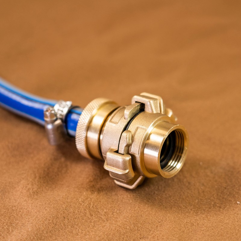 Poppstar Brass Quick Coupling 1 Inch Internal Thread (System Geka