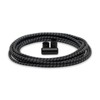 BETTER THREE Laces, elastic laces, round with aluminium twist closure,