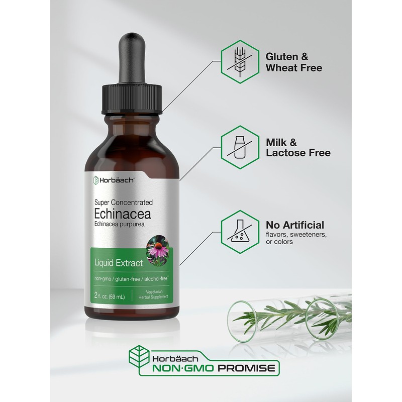 Horbaach Echinacea Drops Herb Tincture | 2 fl oz |