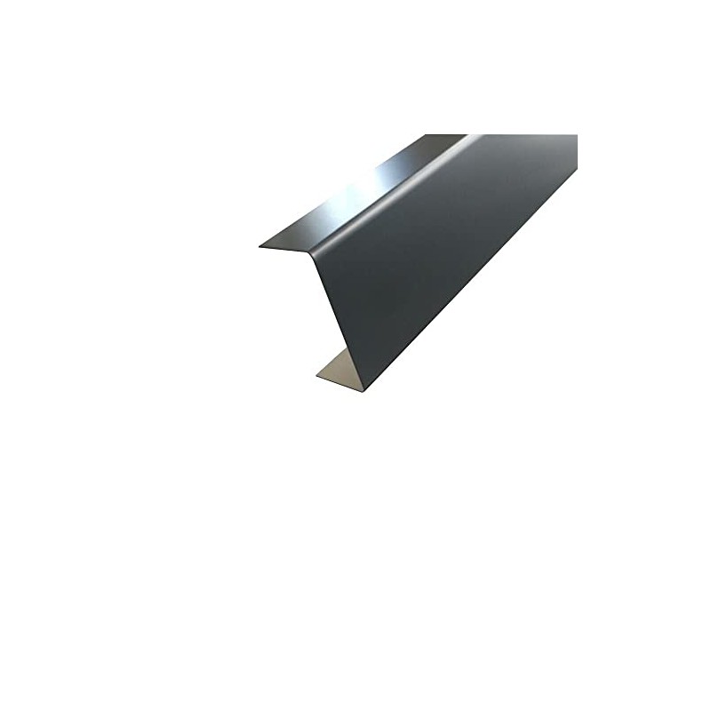 Cover Profile Aluminium Anthracite, 2000 mm U-Profile Decorative Exterior 20