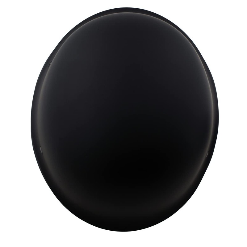 Milwaukee Helmets MPH9830DOT Rascal 3/4 Open Face Flat Black 2