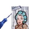 2 Set Diamond Bookmarks 5D DIY Painting Crystal Rhinestones Embroidery
