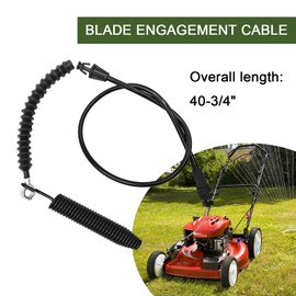 repustor Deck Engagement Cable Compatible with MTD Craftsman Troy-Bilt Lawn Mower - Fits Model 13AC77XYA93 13AL78XTA93 T100 T1000 T107 T110 - Replace 746-05124 946-05124 946-05124A 746-05124A