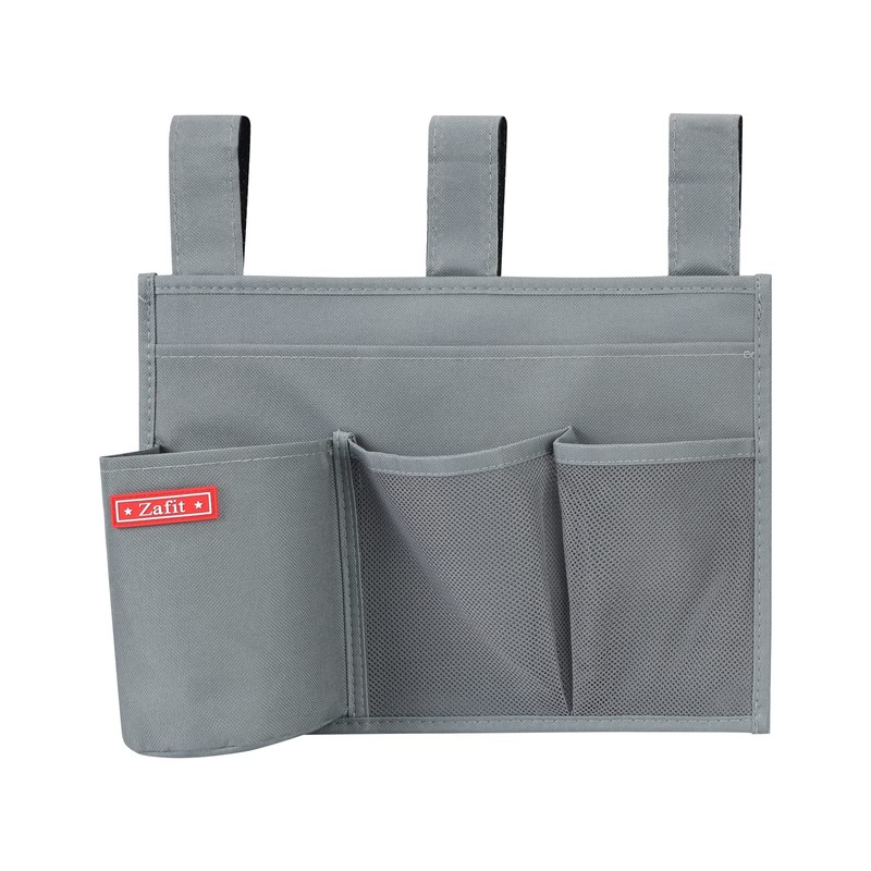 Zafit Hanging Bedside Caddy, Bedside Storage Organizer for Magazine, Phone,