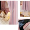 Navhao Soild Thicken Bunk Blackout Privacy Bed Curtains Yarn Bed