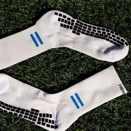 Premier Edge Honduras Flag White Grip Socks - Quantity: 2 Pairs, Size: Size 7-11