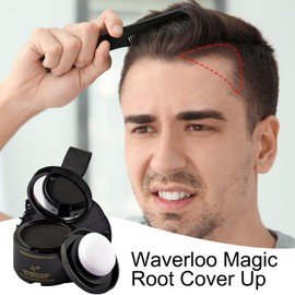 Hair Root up,4g Quick Grey Hair Root Concealer - Waterproof Hair Toppers, Sweatproof Root Up for Women & Men