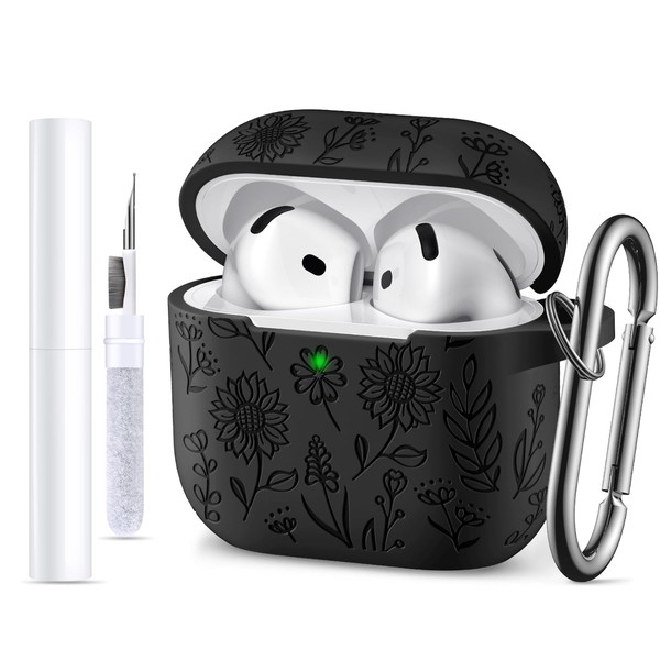 GEAK Funda para Airpods 4 - Fundas Protectora de Silicona