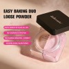 Polvo Suelto Dúo Iluminador Y Corrector, Fijador De Maquilla