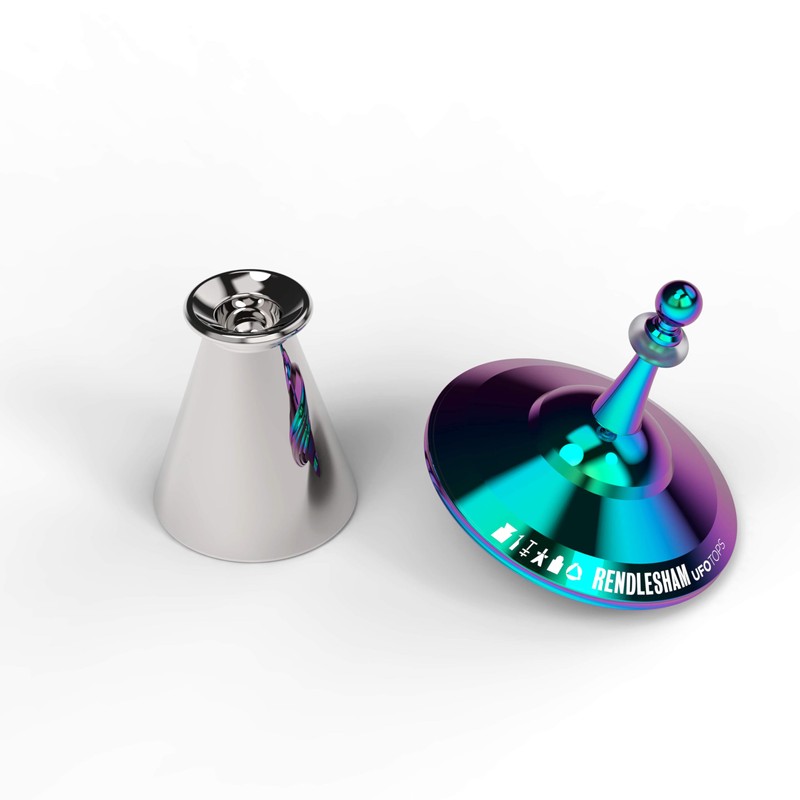 Plexity Labs UFO Tops - Light Ray Base Metal Dock