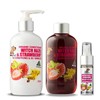 Smiley Dog Organic Witch Hazel & Strawberry Grooming Pack, 3