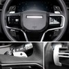 Real Carbon Fiber Steering Shift Paddles Interior Trim Accessories Compatible