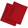 LEMOMO Red Blackout Curtains/42 x 63 Inch/Set of 2 Panels