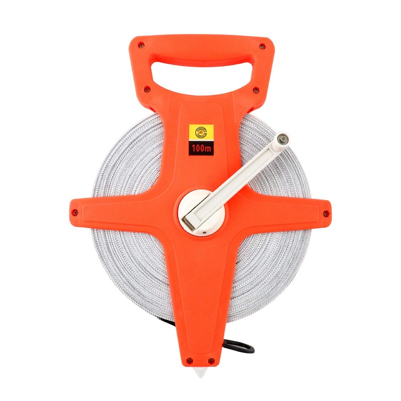 QWORK Tape Measure, 1/2" x 330' Open Reel Dual Sided