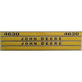 Compatible with John Deere Hood Decal Part No: A-JD420