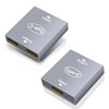 YACSEJAO 2 Pack USB C Splitter Dual Charger Adapter Female