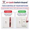 Switch Guard with Easy ON/OFF Push Button Activation | Made