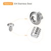 QUARKZMAN #2-56x3/16" Switch Head Socket Cap Screws 50pcs 304 Stainless