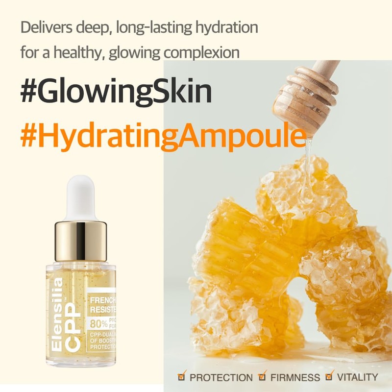 Elensilia CPP Propolis 80 Gold Ampoule Set – Nourishing &