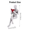 PZJFH Reading Woman Sculpture, Sculpture Decorative Figure Decoration for Shelf,
