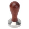 53mm Coffee Tamper with Wooden Handle Stainless Steel Coffee Powder