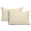 Imperial Rooms Pillow Cases 2 Pack Brushed Microfibre Pillow Covers
