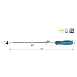 Megadora Thin-Handle Screwdriver, 910
